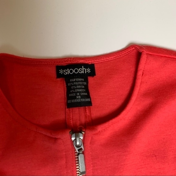 Nordstrom Pink Peplum Jacket XS - Picture 3 of 4